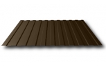 Профнастил С8 ral 8017 шоколадно-коричневый 0,45