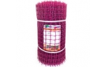 Садовая сетка пластик ПРОФИ с квадратной ячейкой 33x33 мм, 0.5x20 м, розовая