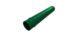 Труба водосточная, диаметр 180 мм длина 1,25 м RAL 6002 лиственно-зеленый