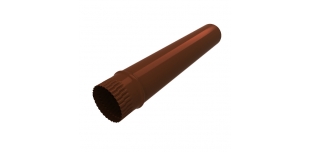Труба водосточная, диаметр 216 мм длина 1,25 м RAL 8017 шоколадно-коричневый