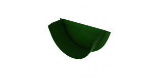 Заглушка желоба, диаметр 100 мм RAL 6005 зеленый мох