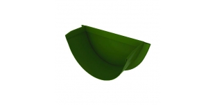 Заглушка желоба, диаметр 200 мм RAL 6002 лиственно-зеленый