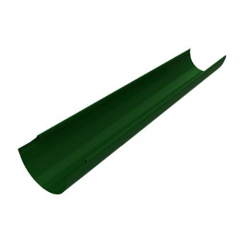 Желоб водосточный 130 мм длина 1,25 м RAL 6005 зеленый мох