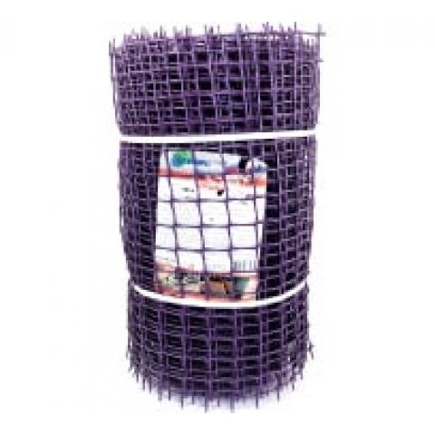 Садовая сетка пластик ПРОФИ с квадратной ячейкой 33x33 мм, 0.5x20 м