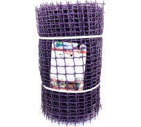 Садовая сетка пластик ПРОФИ с квадратной ячейкой 33x33 мм, 0.5x20 м