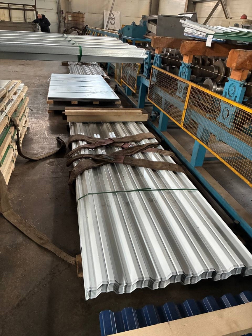 Профнастил оцинкованный НС35 1060/1000 0,5 мм