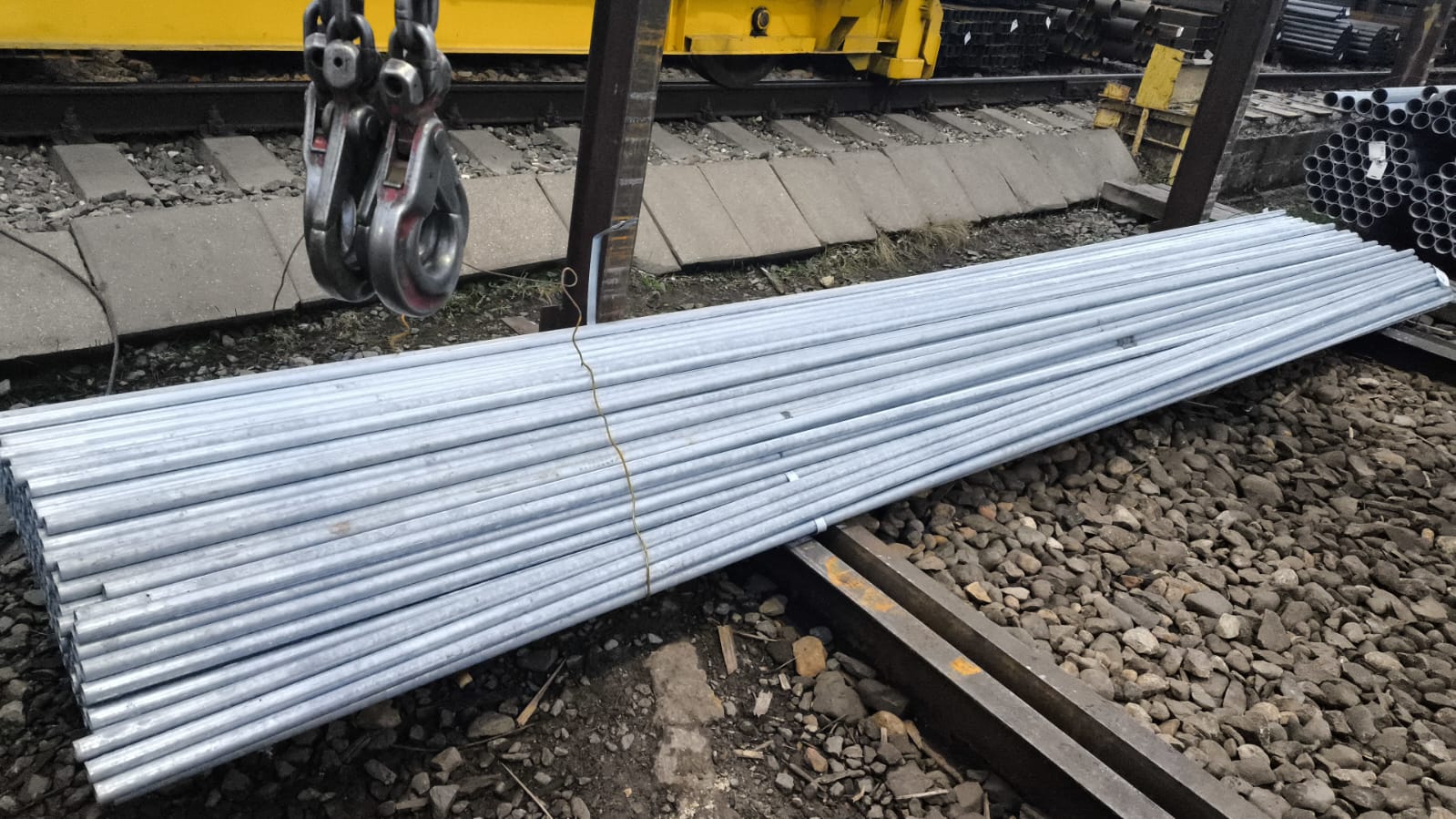 Трубы сталь ВГП оцинкованные 100х4 длина 6000 мм